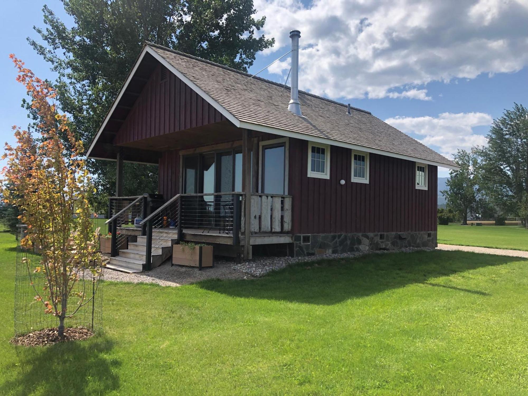 New Cabin With Spectacular Views Of Flathead Lake. Somers Exterior photo